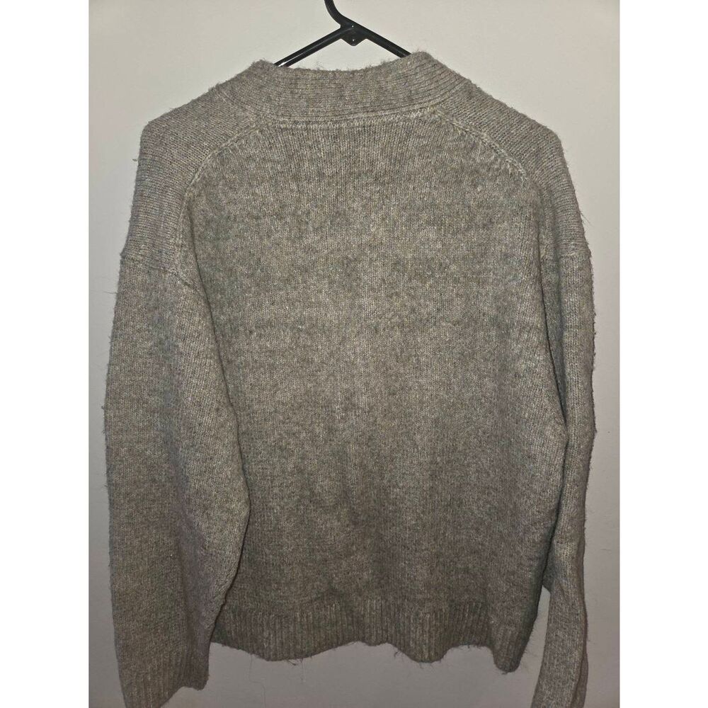 Abercrombie & Fitch Soft A&F Oversized Dad Cardigan Sweater Size Large - Picture 4 of 4